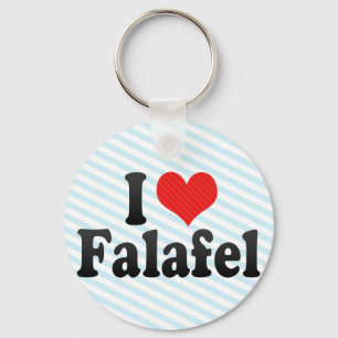 I Liebe Falafel Schlüsselanhänger