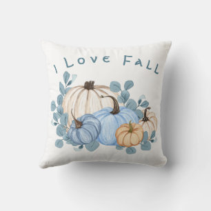 I Liebe Fall Pillow, Whimsical Pumpkins Wohngestal Kissen