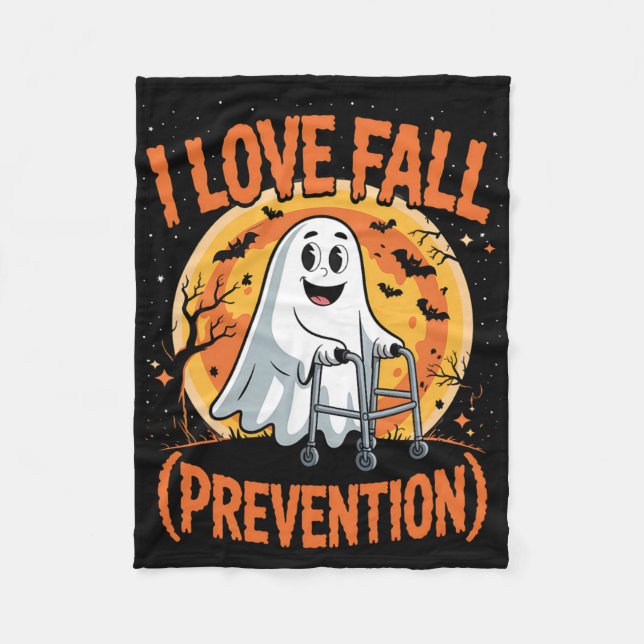 I Liebe Fall Prävention Physikalische Therapie Hal Fleecedecke (Vorderseite)
