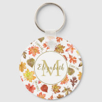 "I Liebe fallen" bunten Herbstblätter personalisie