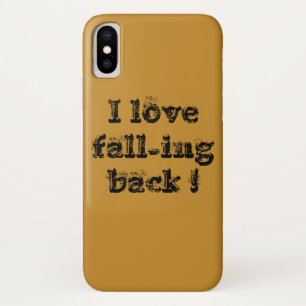 I Liebe fällt zurück Case-Mate iPhone Hülle