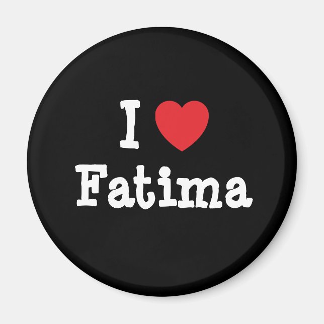 I Liebe Fatima T - Shirt Magnet (Vorne)