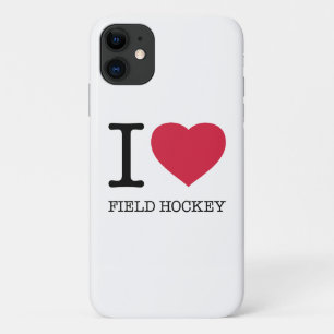 I LIEBE FELD HOCKEY Case-Mate iPhone HÜLLE