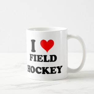 I Liebe-Feld-Hockey Tasse