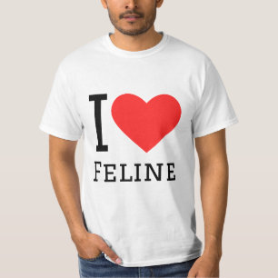 I Liebe Feline T-Shirt