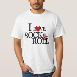 I Liebe-Felsen u. Rolle T-Shirt