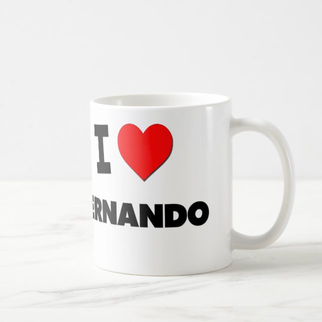 I Liebe Fernando Tasse (Rechts)