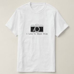 I Liebe, Film zu schießen T-Shirt