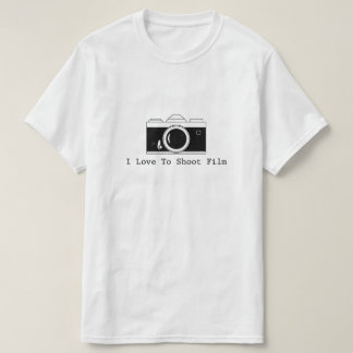 I Liebe, Film zu schießen T-Shirt