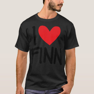 I Liebe Finden Name Personalisiert Männer Typ BEST T-Shirt