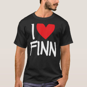 I Liebe Finden Name Personalisiert Männer Typ BEST T-Shirt