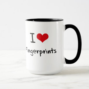 I Liebe-Fingerabdrücke Tasse