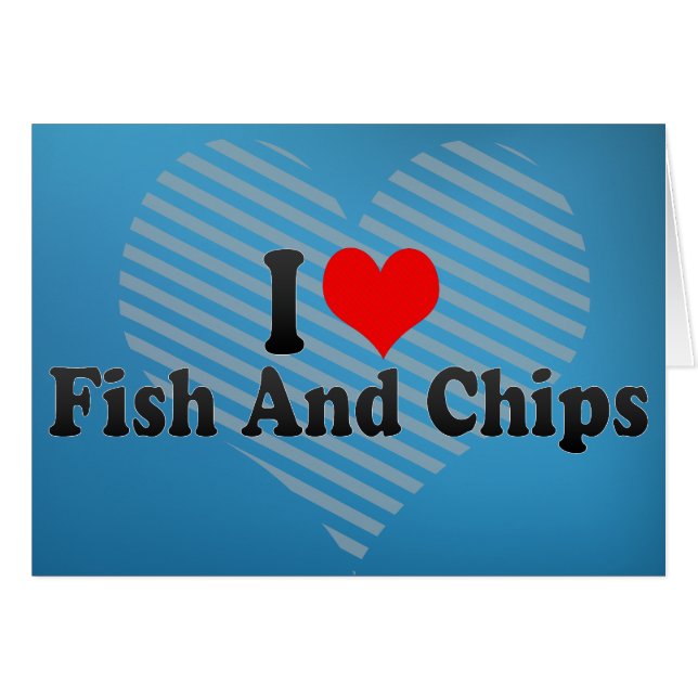 I Liebe-Fisch und (Vorderseite (Horizontal))