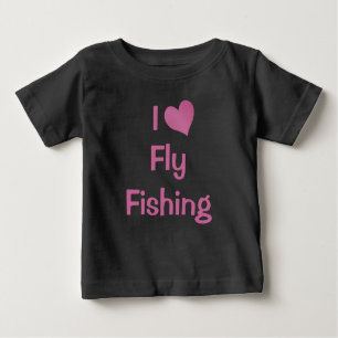I Liebe Fischen Baby T-shirt