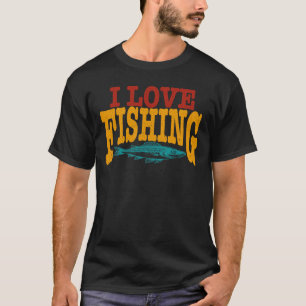 I Liebe Fischerei T-Shirt