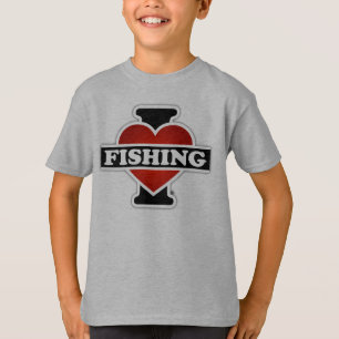 I Liebe-Fischerei T-Shirt