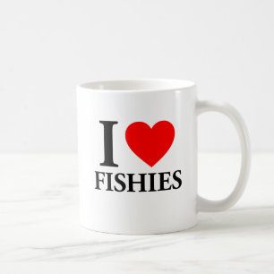 I Liebe Fishies Kaffeetasse