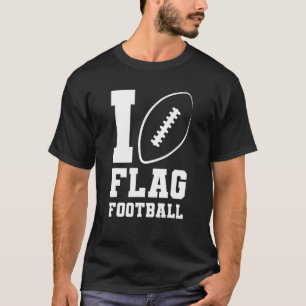 I Liebe Flag Fußball Frauen Mädchen Jungen Kinder T-Shirt