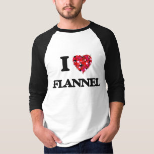 I Liebe-Flanell T-Shirt