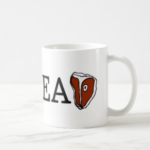 I Liebe-Fleisch Kaffeetasse