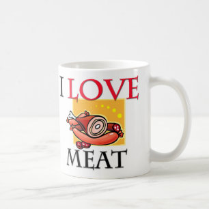 I Liebe-Fleisch Tasse
