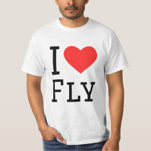 I Liebe Fliege T-Shirt