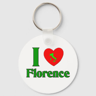 I Liebe Florenz Italien Schlüsselanhänger