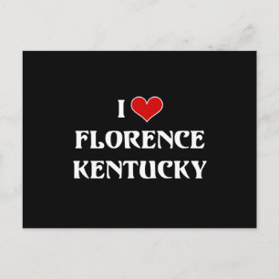 I Liebe Florenz, Kentucky Postkarte