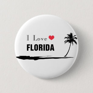 I Liebe Florida Button