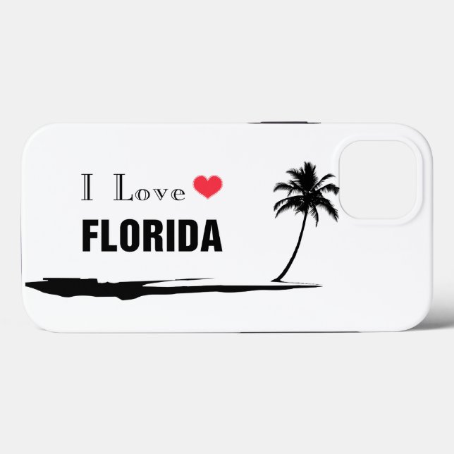 I Liebe Florida Case-Mate iPhone Hülle (Rückseite (Horizontal))