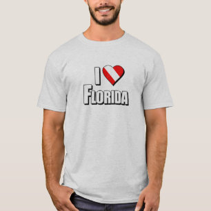 I Liebe Florida Diving T-Shirt