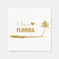 I Liebe Florida Gold