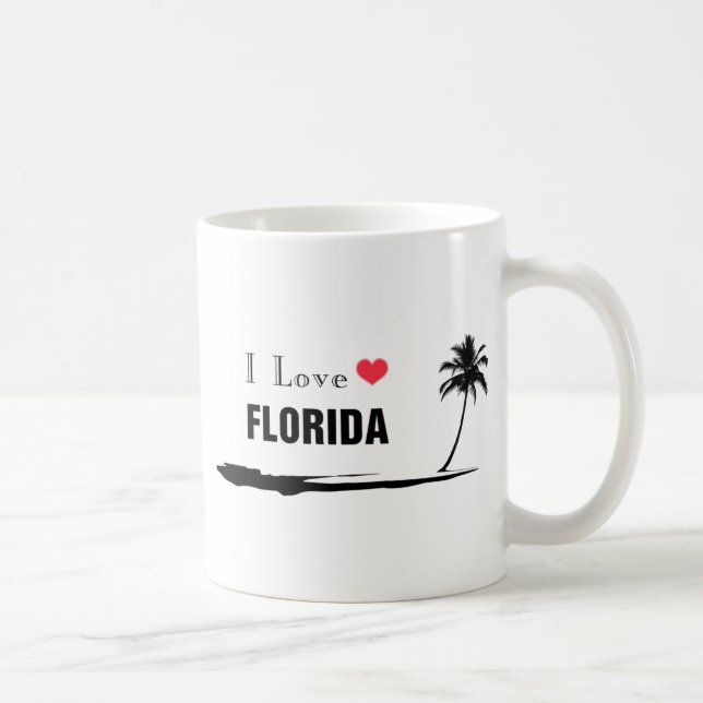 I Liebe Florida Kaffeetasse (Rechts)