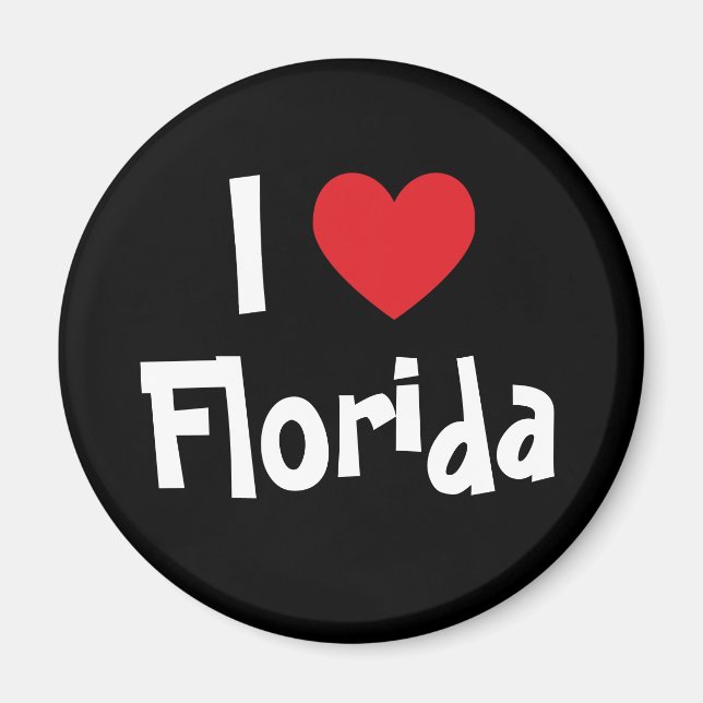 I Liebe Florida Magnet (Vorne)