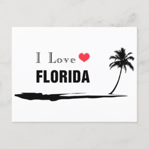 I Liebe Florida Postkarte