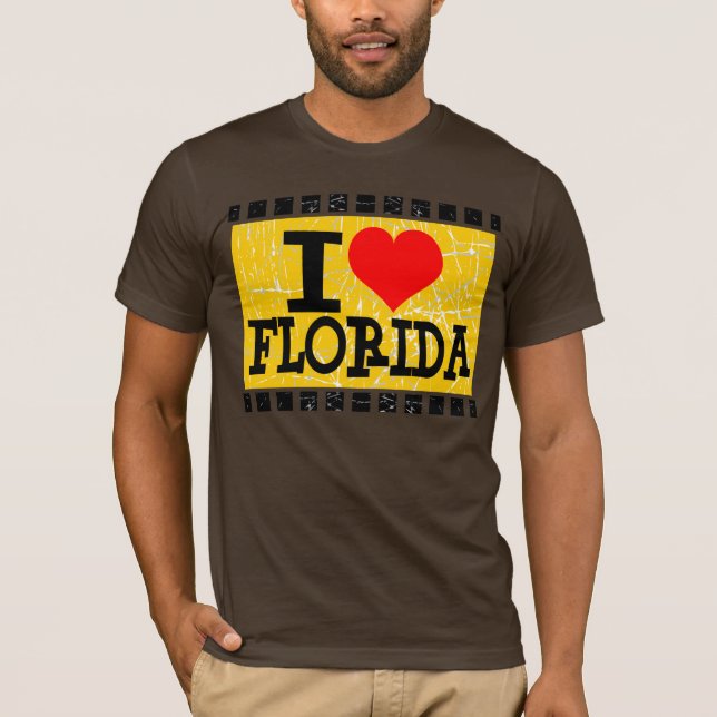I Liebe Florida T-Shirt (Vorderseite)