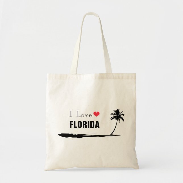 I Liebe Florida Tragetasche (Vorne)