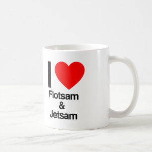 i Liebe flotsam und jetsam Kaffeetasse