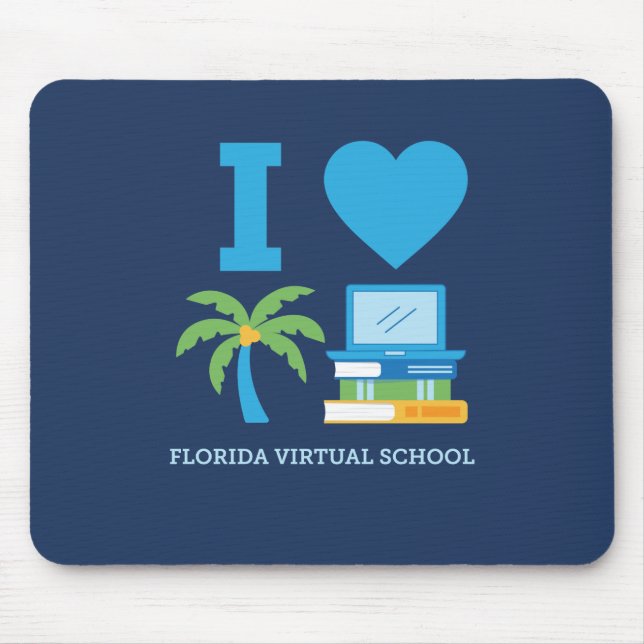 I Liebe FLVS Mousepad (Vorne)