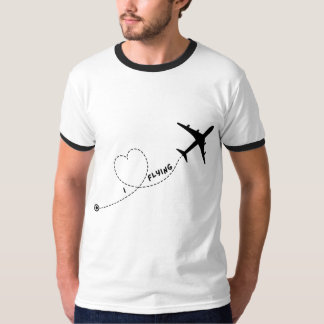 I Liebe Flyin - Geschenk für Luftfahrt- und Flugze T-Shirt