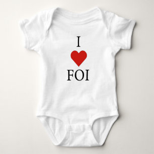 I LIEBE FOI Baby Bodysuit Baby Strampler