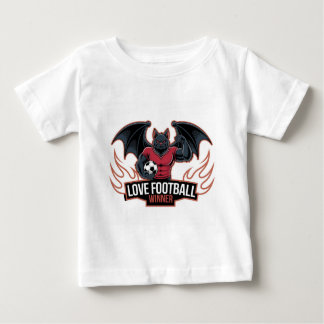I Liebe Football Baby T-shirt
