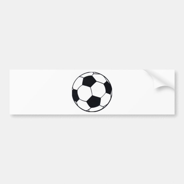 I Liebe Football (Fußball) Spielherz: I Liebe Autoaufkleber (Vorne)