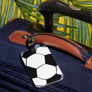 I Liebe Football (Fußball) Spielherz: I Liebe Gepäckanhänger