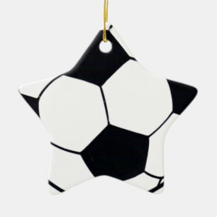 I Liebe Football (Fußball) Spielherz: I Liebe Keramik Ornament