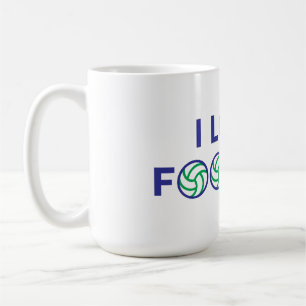 I Liebe Football Kaffeetasse