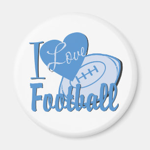 I Liebe Football Magnet