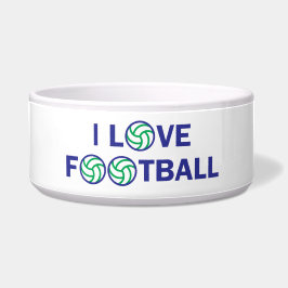 I Liebe Football Napf
