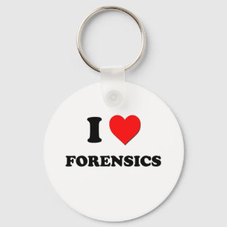 I Liebe Forensik Schlüsselanhänger