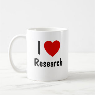 I Liebe Forschung Kaffeetasse